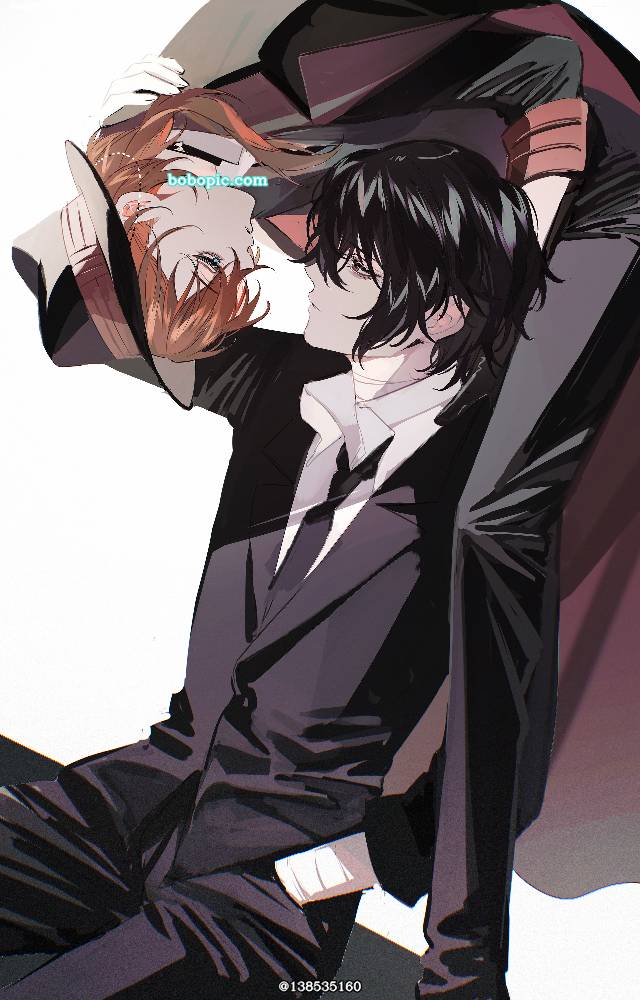 太宰治（文豪野犬）, Chuya Nakahara (Bungo Stray Dogs), Bungo Stray Dogs BL fanwork, 太中/双黑