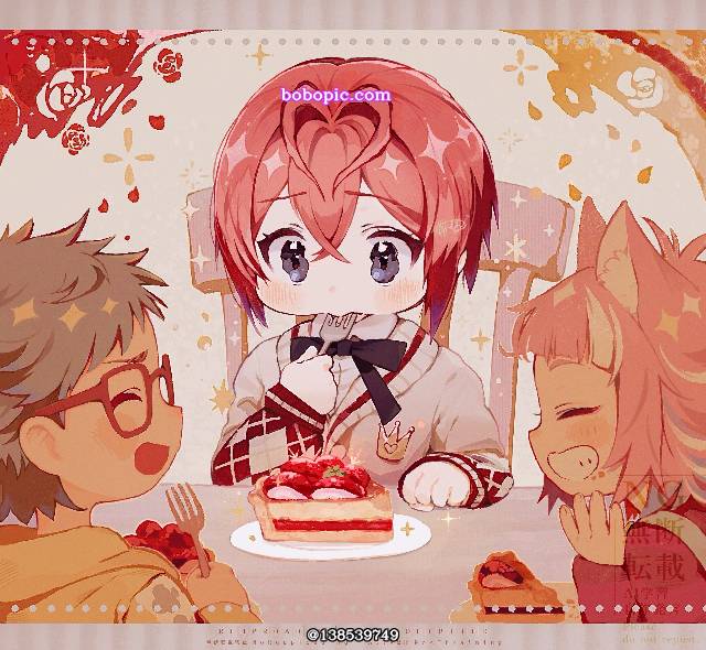 扭曲仙境, Twisted Wonderland, Riddle Rosehearts, Che'nya, Trey Clover, Twisted Wonderland Fanart, Twisted Wonderland fanart