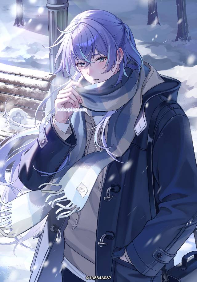 Hoshirube Sho, 彩虹社, winter, snow, Virtual Youtuber 100+ bookmarks