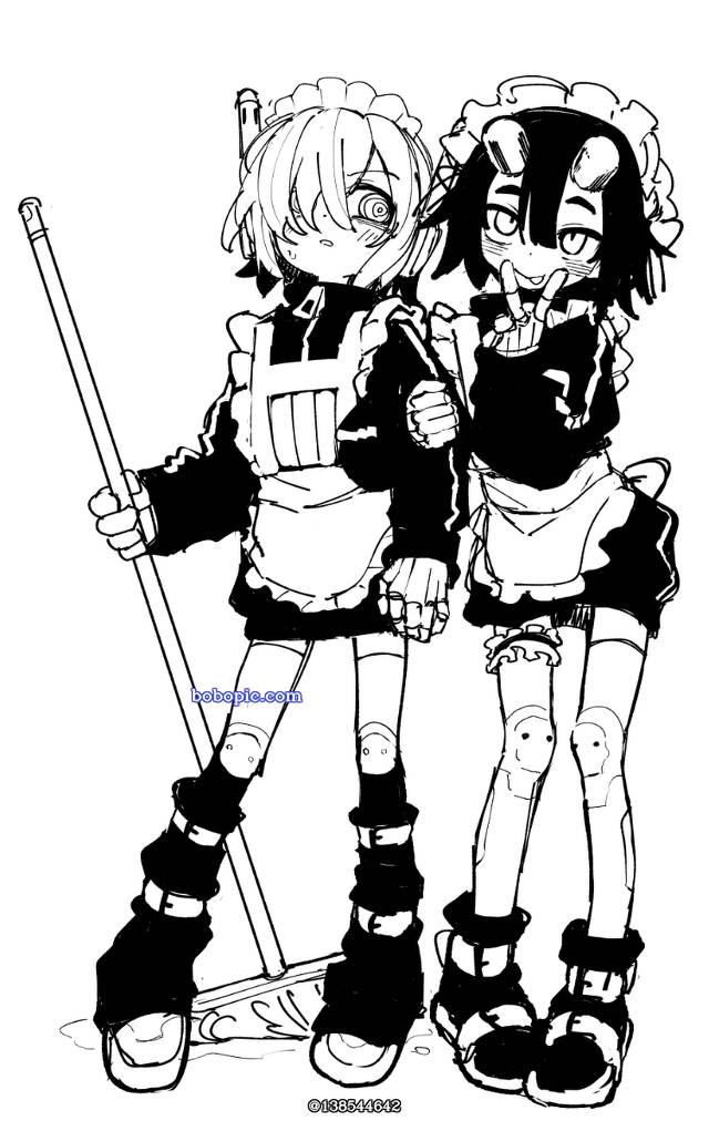 robot maid, 运动服女仆