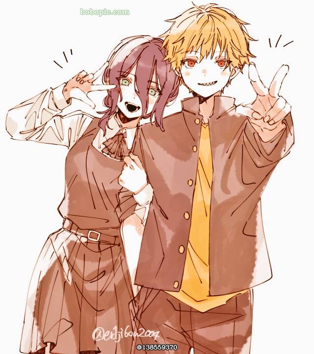 Chainsaw Man, denji, Reze, Denji × Reze