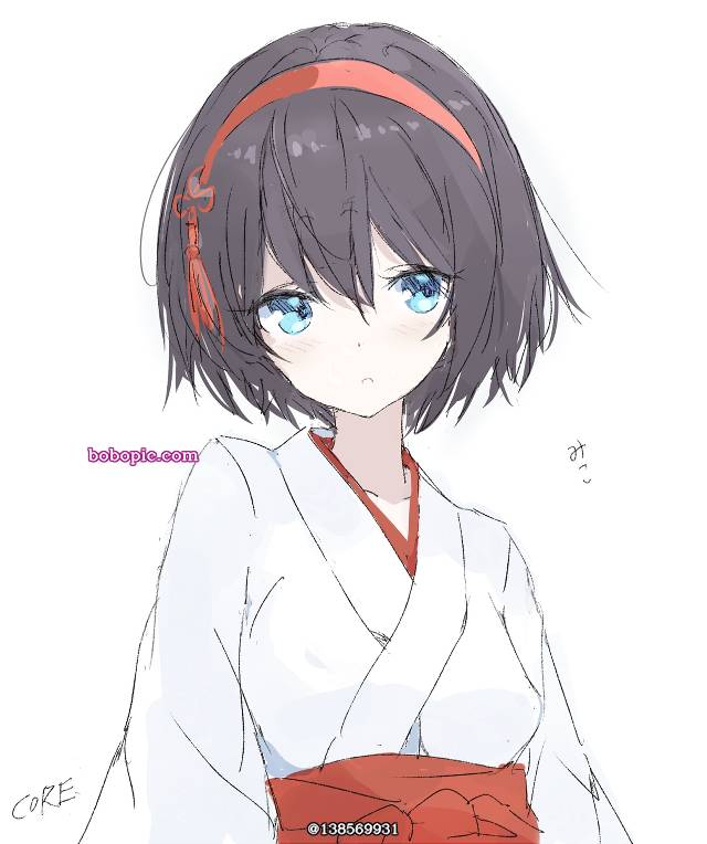 原创, 女孩子, miko, young girl, 原创, 涂鸦, 黑发