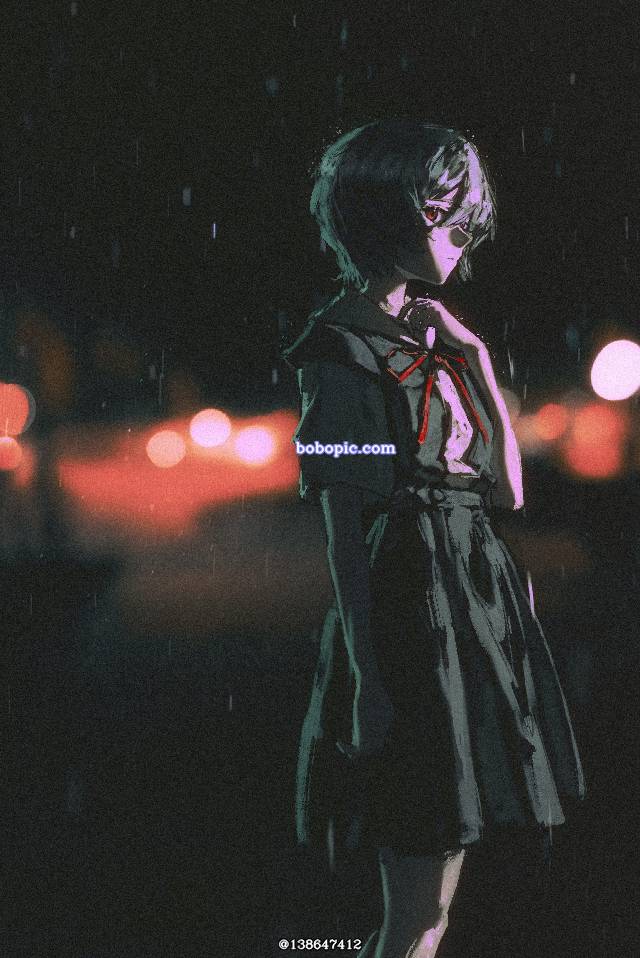 绫波丽, 新世纪福音战士, 新世纪福音战士, rain, night, EVA 100收藏