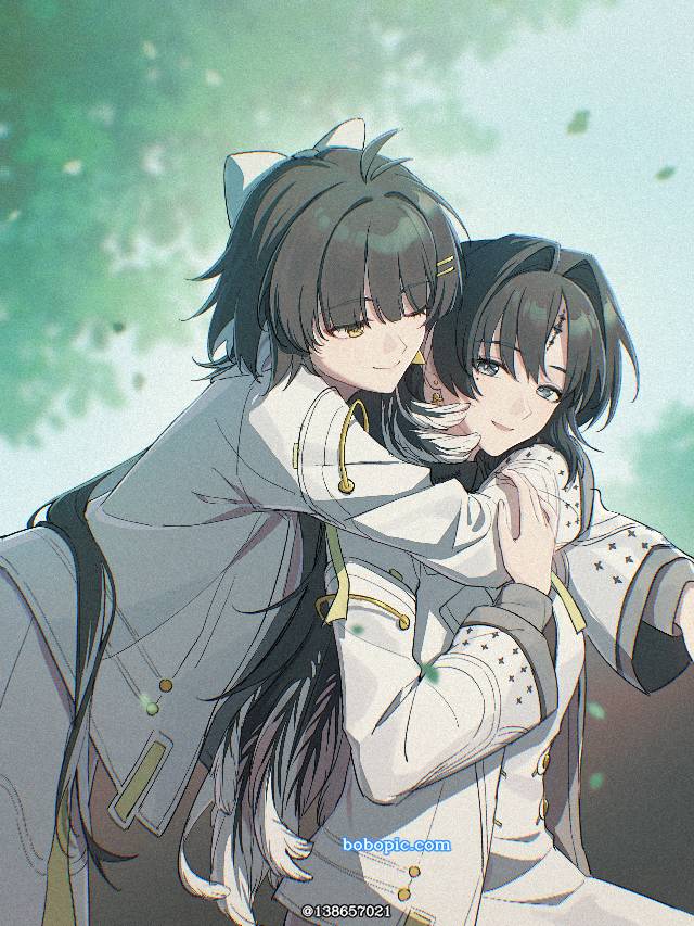 painting, Wuthering Waves, doujin, drawing on board, Wuthering Waves