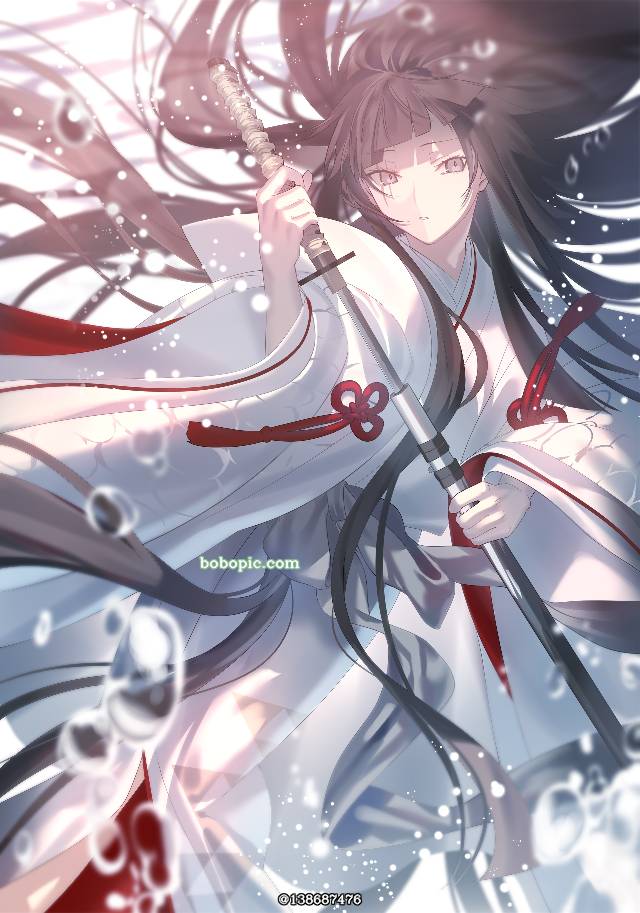 Fate/GO1000users加入书籤, kimono, 日本刀