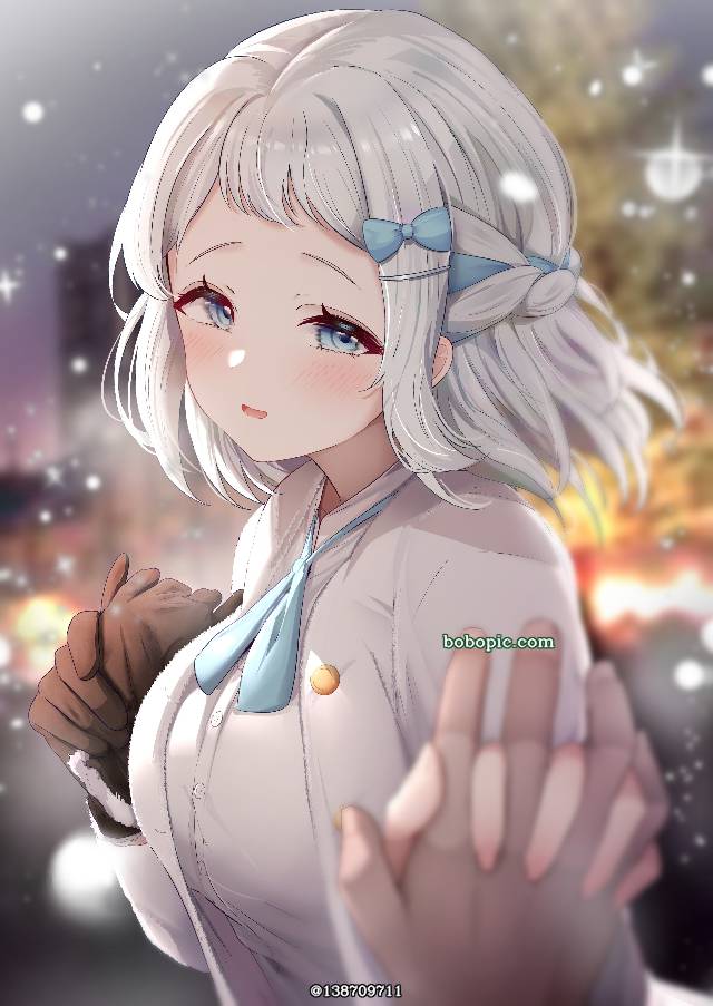 Gakuen IDOLM@STER, Lilja Katsuragi, holding hands, Producer/Idol