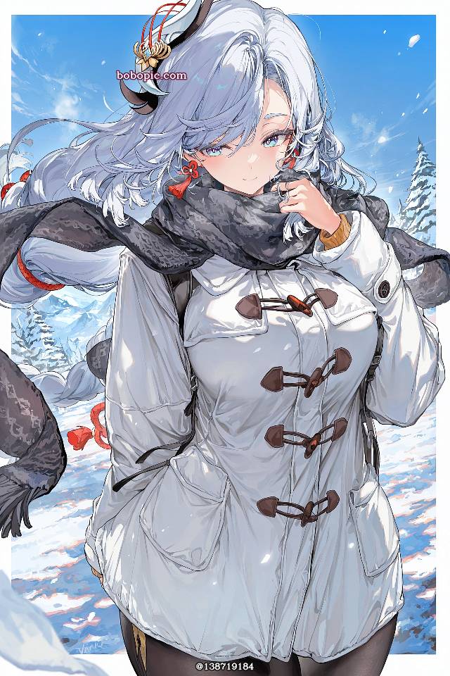 Genshin Impact, Shenhe, Shenhe, 围巾