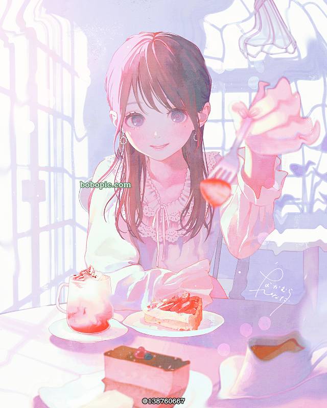 女孩子, yum!, cafe, 原创, red hair