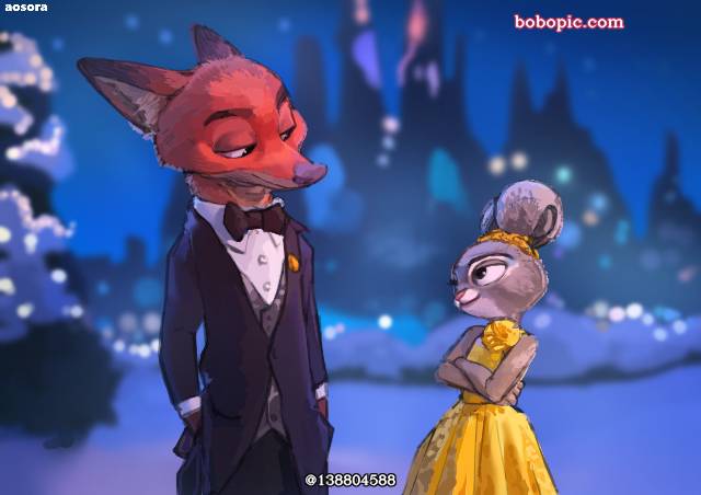 疯狂动物城, Nick Wilde, Judy Hopps
