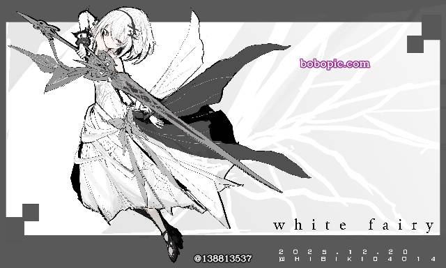 女孩子, 白发, 原创