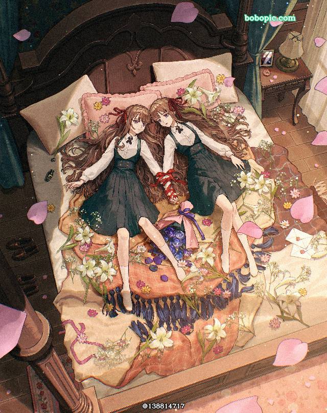 原创, 女孩子, 原创, 原创百合, young girl, 双胞胎, 原创100收藏