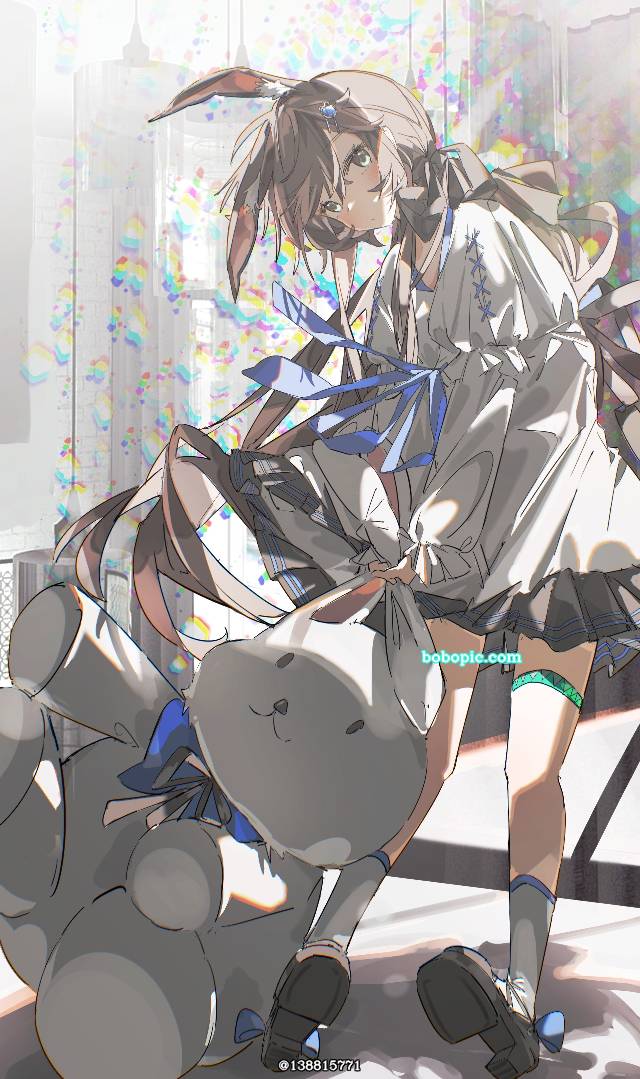 illustration, 女孩子, young girl, Arknights, Amiya, 阿米娅（明日方舟）, 明日方舟