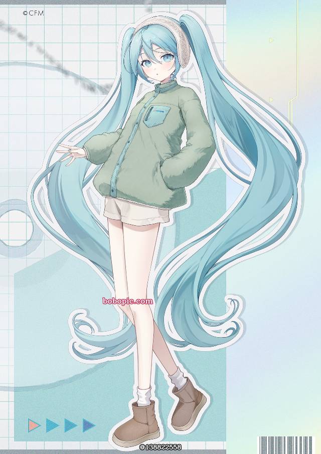 初音未来, 商业绘图
