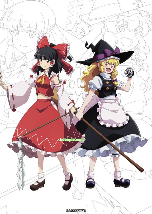 东方Project, 博丽灵梦, 雾雨魔理沙