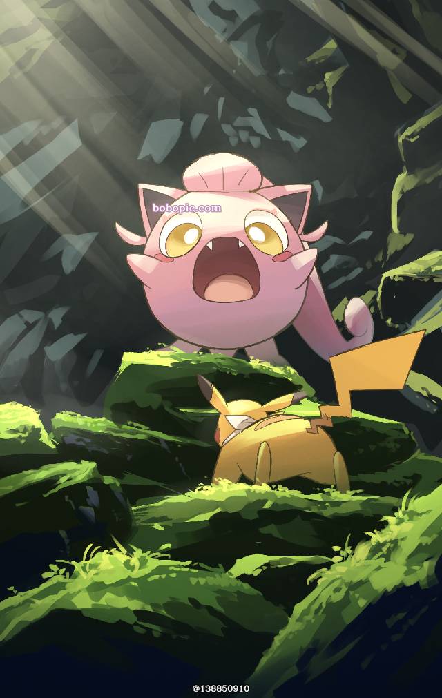 精灵宝可梦, Scream Tail, 皮卡丘, Pokemon 100+ bookmarks