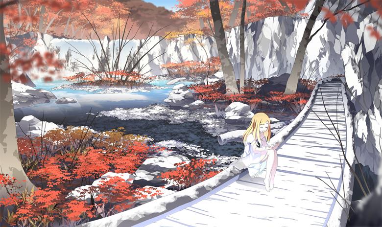 原创, autumn, autumn leaves, 太美了, 好想去这里, background, 原创5000users加入书籤