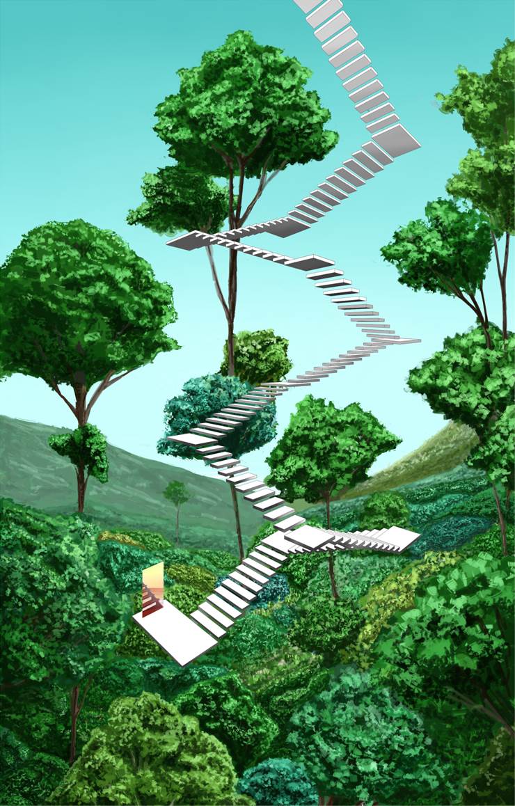 风景, background, 树, forest, 原创