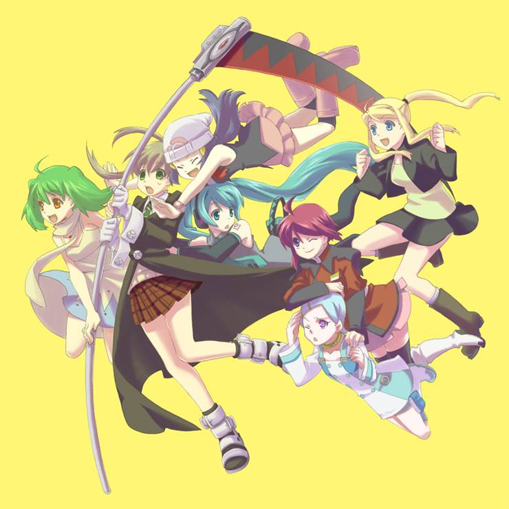 eureka, 噬魂师, Vocaloid, 精灵宝可梦, 超时空要塞f, 钢之炼金术师, 100收藏, Lunamaria Hawke