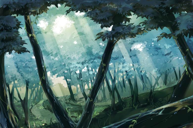 森练习２|松本テマリ的Pixiv高清风景插画图片