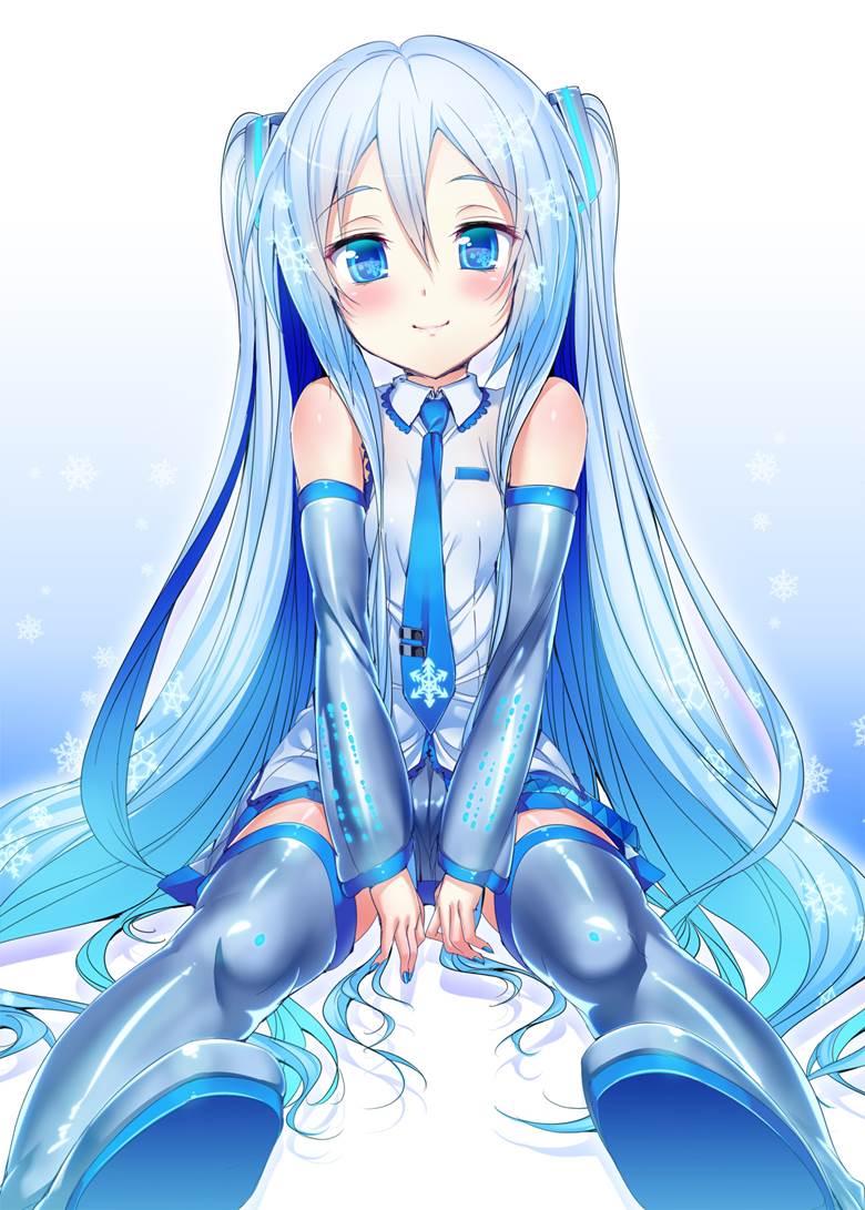 雪初音官方视觉图图片