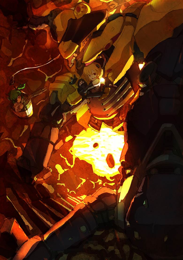 例大祭8比赛, 黑谷山女, 琪斯美, 东方, 机械, robot, 卧槽好帅