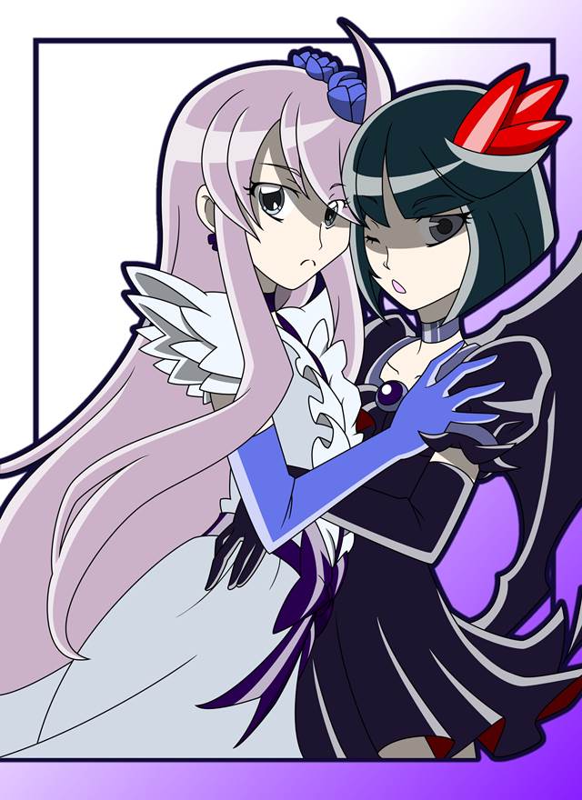Yuri Tsukikage, Cure Moonlight, dark precure, 光之美少女, 姐妹, Heartcatch Precure!