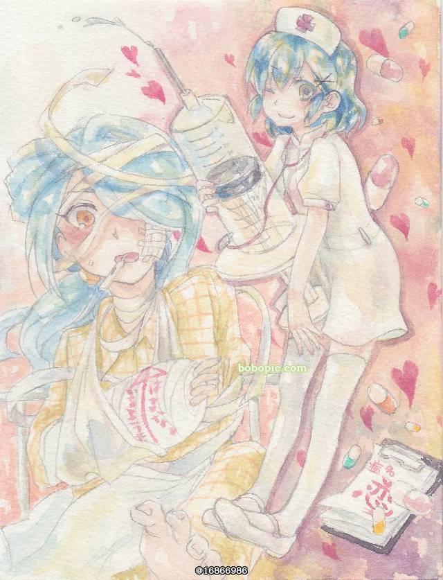 闪电十一人, kazemaru, 手绘, 卧槽好可爱, Inazuma Eleven Straight Couples