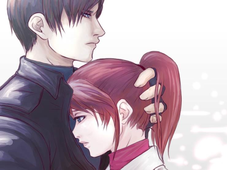 生化危机, Leon/Claire, 克莱尔·雷德菲尔德, 里昂·斯科特·肯尼迪, 卧槽美哭, Resident Evil 100+ bookmarks