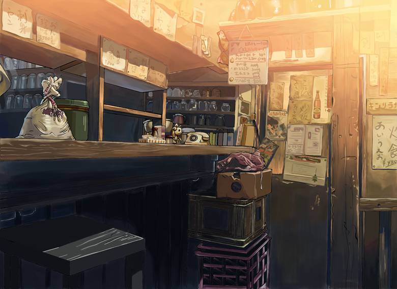 Makoto Shinkai, izakaya