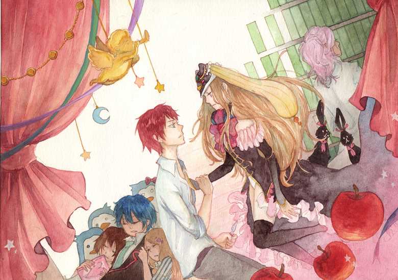 watercolor, 回转企鹅罐, 版权