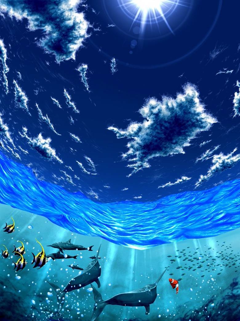 ラッセン风|mashio的Pixiv风景壁纸插画图片