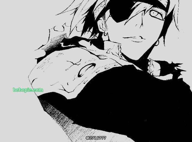 拉比,白黑,眼罩,野生の星野,驱魔少年图片