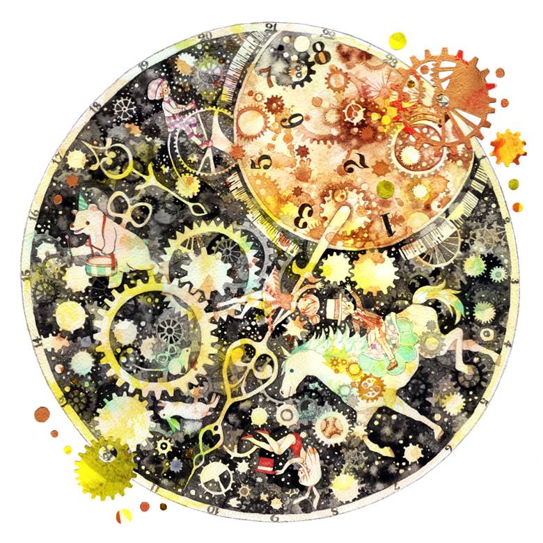 creation, watercolor, girl, boy, refined taste, gear, this is lovely, animal, original 1000+ bookmarks