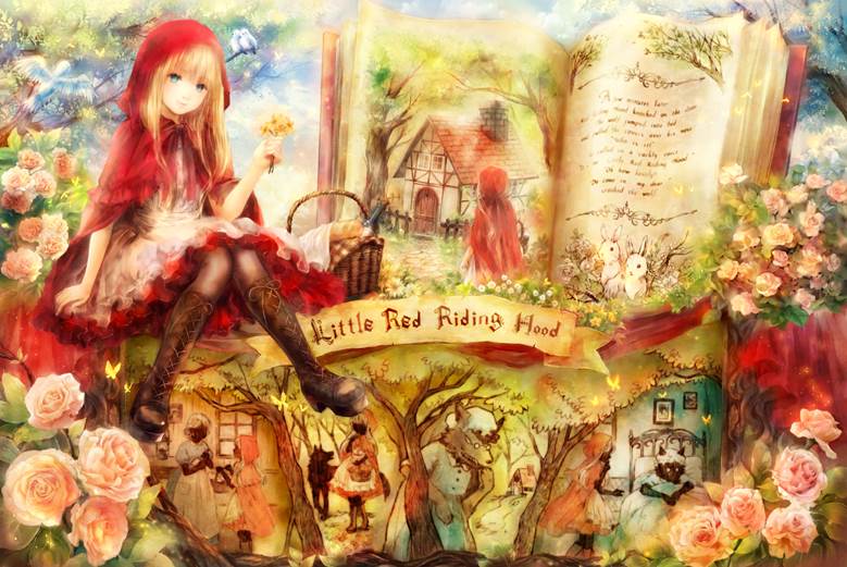 原创, 小红帽, 建议点击, 太美了, fairy tale, 极彩色的魔术师, 原创10000users加入书籤, 黑裤袜