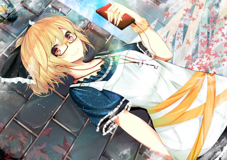 东方, 黑谷山女, Yamame Day, 眼镜, 东方project1000收藏