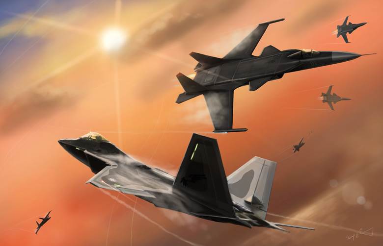 Gryphus1 VS Alect Squadron|Thompson的科幻机械插画图片