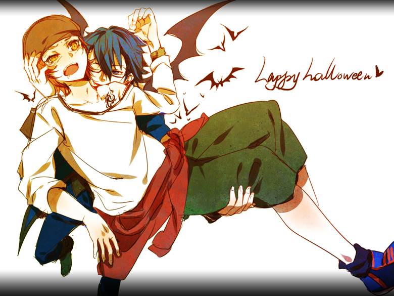 K (anime), K Project BL, Saruhiko Fushimi, yata misaki, Halloween 2012
