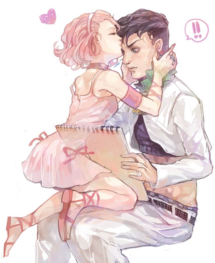 Part 4, Rohan/Reimi, JOJO 1000收藏, JOJO BG, Rohan Kishibe, Reimi Sugimoto, 卧槽美哭