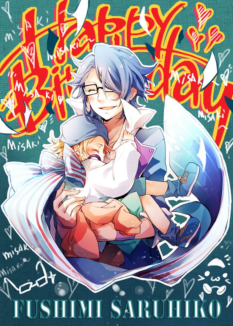 K Project BL, Saruhiko Fushimi, yata misaki, K（动画）, 卧槽好可爱