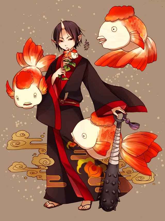 Hozuki's Coolheadedness, snapdragon