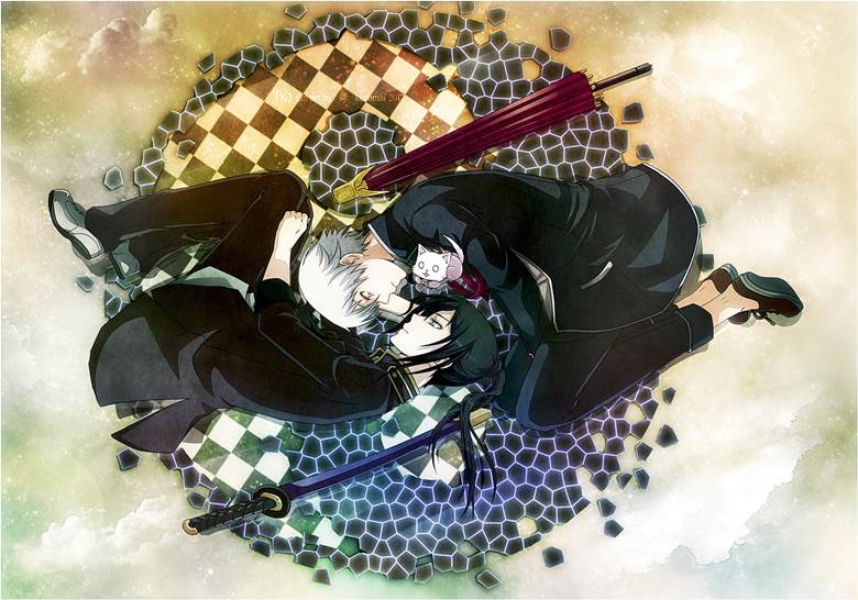 cat, isana yashiro, K (anime)