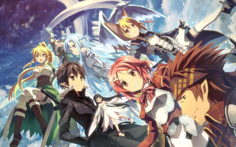 sword art online, recommended, Lisbeth, asuna, kirito, Sinon, beyond perfect