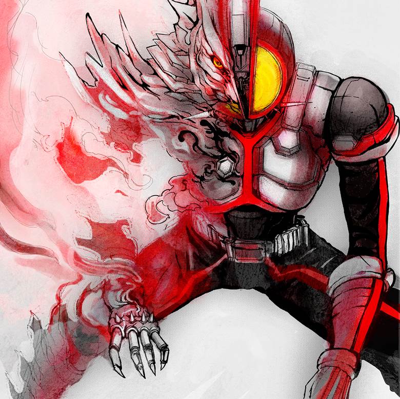 Be The One 究极の証明 闪影的假面骑士插画图片 Bobopic