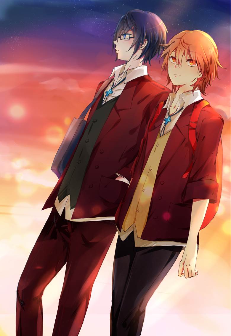 K（动画）, Saruhiko Fushimi, yata misaki, Look at the profile picture