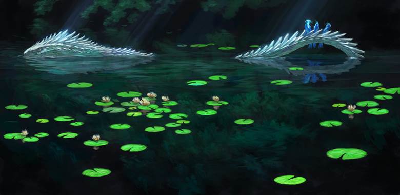 湖竜|赤鼻的Pixiv高清风景插画图片