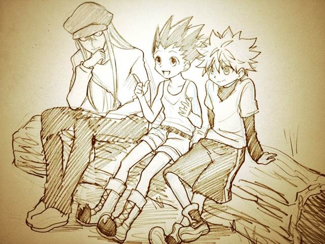 全职猎人, 小杰, KAITO, 奇犽, 卧槽美哭, Hunter x Hunter 100+ bookmarks