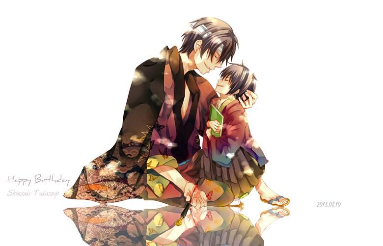 银魂, Shinsuke Takasugi, 有爱的投稿时间, nice smile, 银魂1000收藏