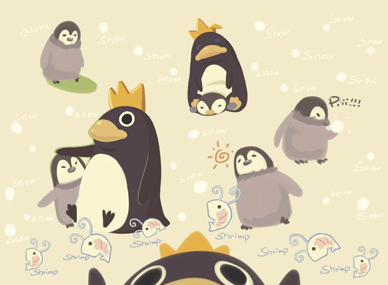 ペンギン|KAKAR的企鹅插画图片