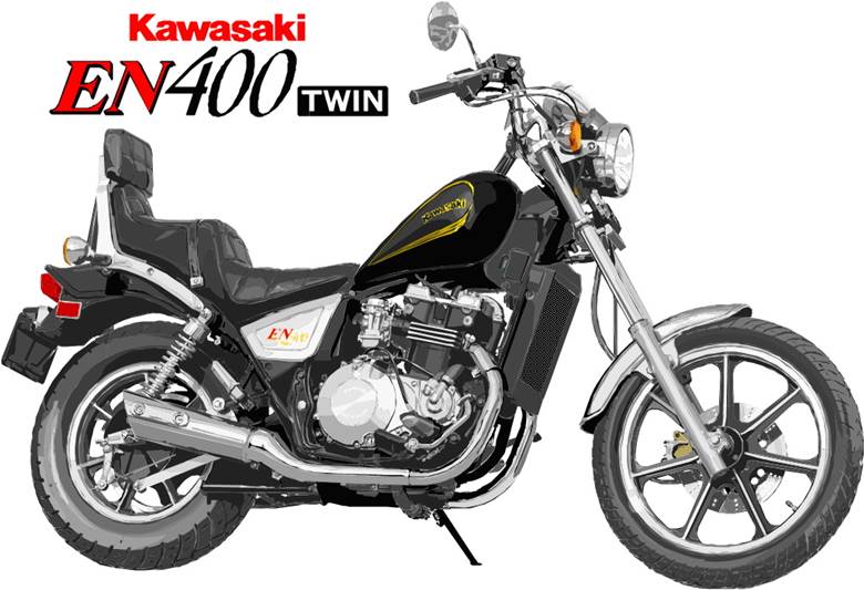 Kawasaki EN400 TWIN カタログ 『安いオンラインストア