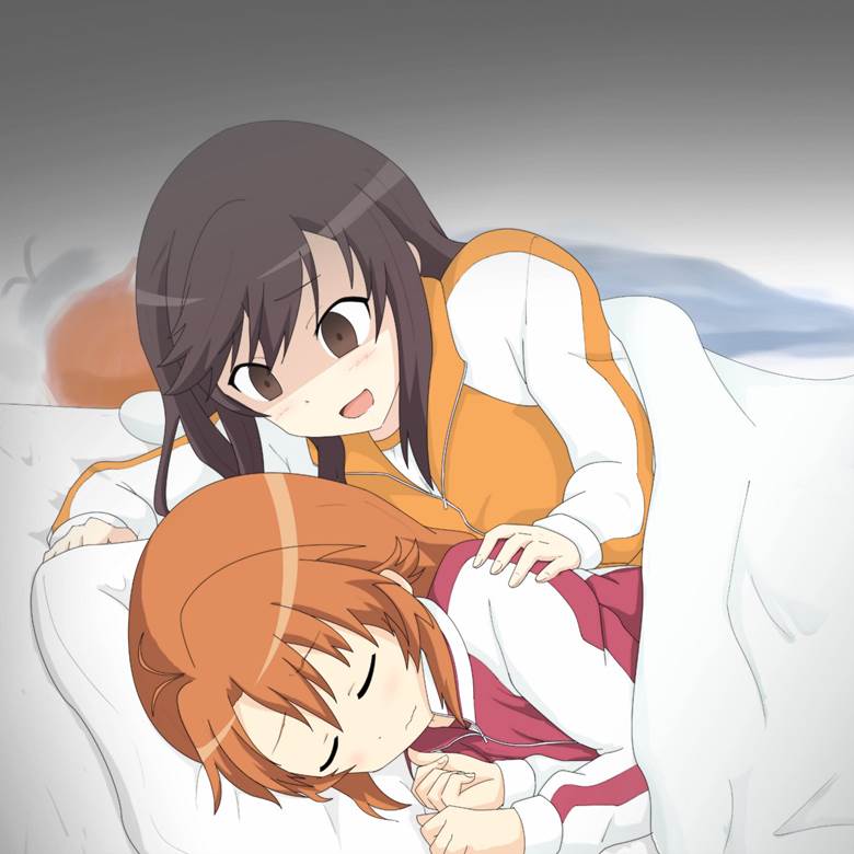 Komari Koshigaya, Hotaru Ichijou, non non biyori, yuri, Older girl/loli